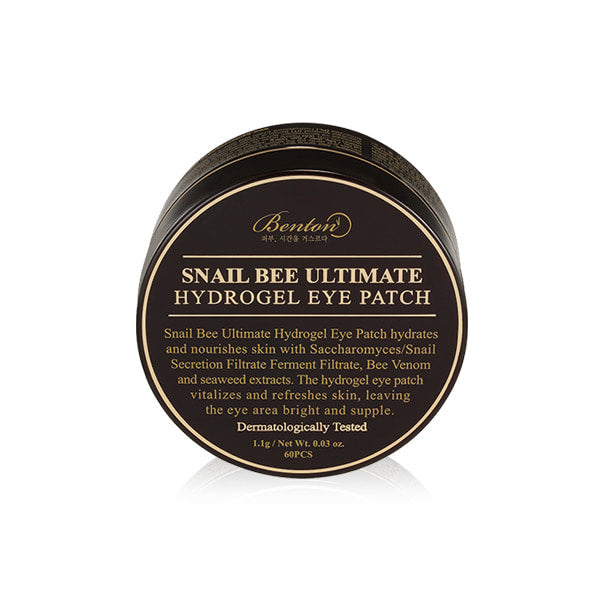 BENTON Snail Bee Ultimate Hydrogel Eye Patch 1.1g*60pcs - Misumi Cosmetics Nepal