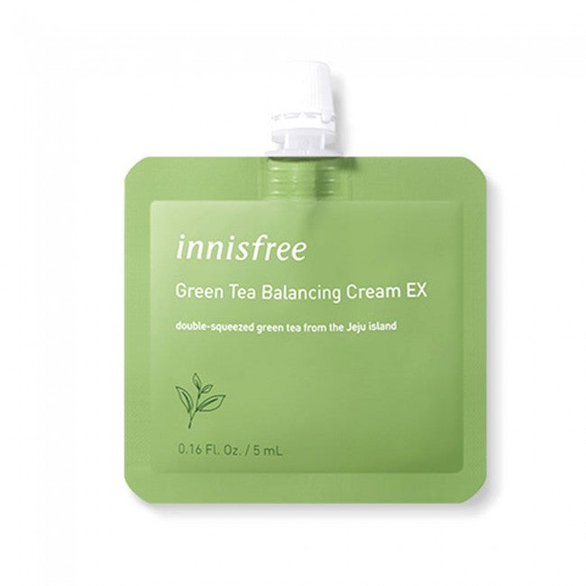 INNISFREE Green Tea Balancing Cream 7 Days 5ml - Misumi Cosmetics Nepal