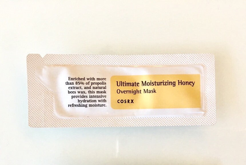 COSRX Ultimate Moisturizing Honey Overnight Mask Sample - Misumi Cosmetics Nepal