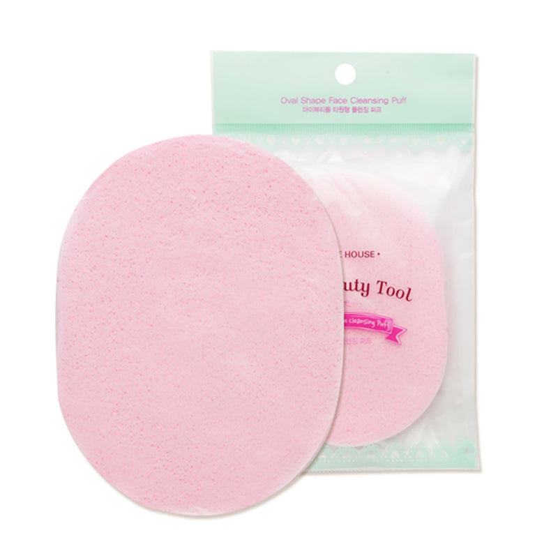 ETUDE HOUSE My Beauty Tool Oval Shape Face Cleansing Puff - Misumi Cosmetics Nepal
