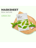 THE FACESHOP Real Nature Face Mask Green Tea - Misumi Cosmetics Nepal